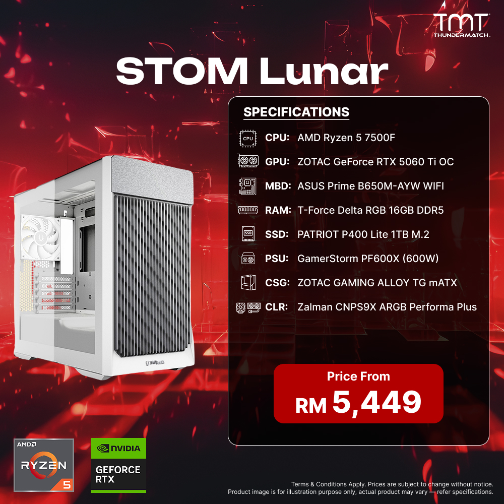 STOM PC Build Package - Lunar