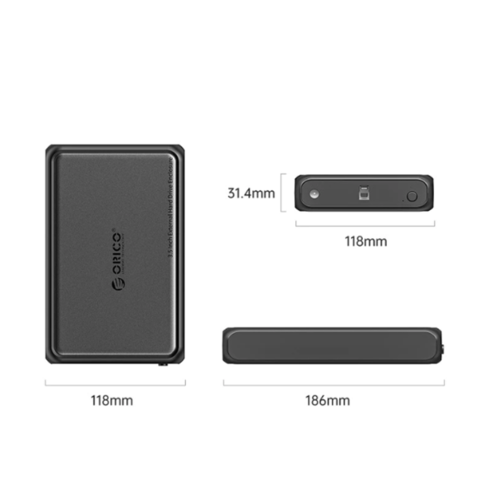 Orico DDL35-U3 3.5" SATA HDD Enclosure