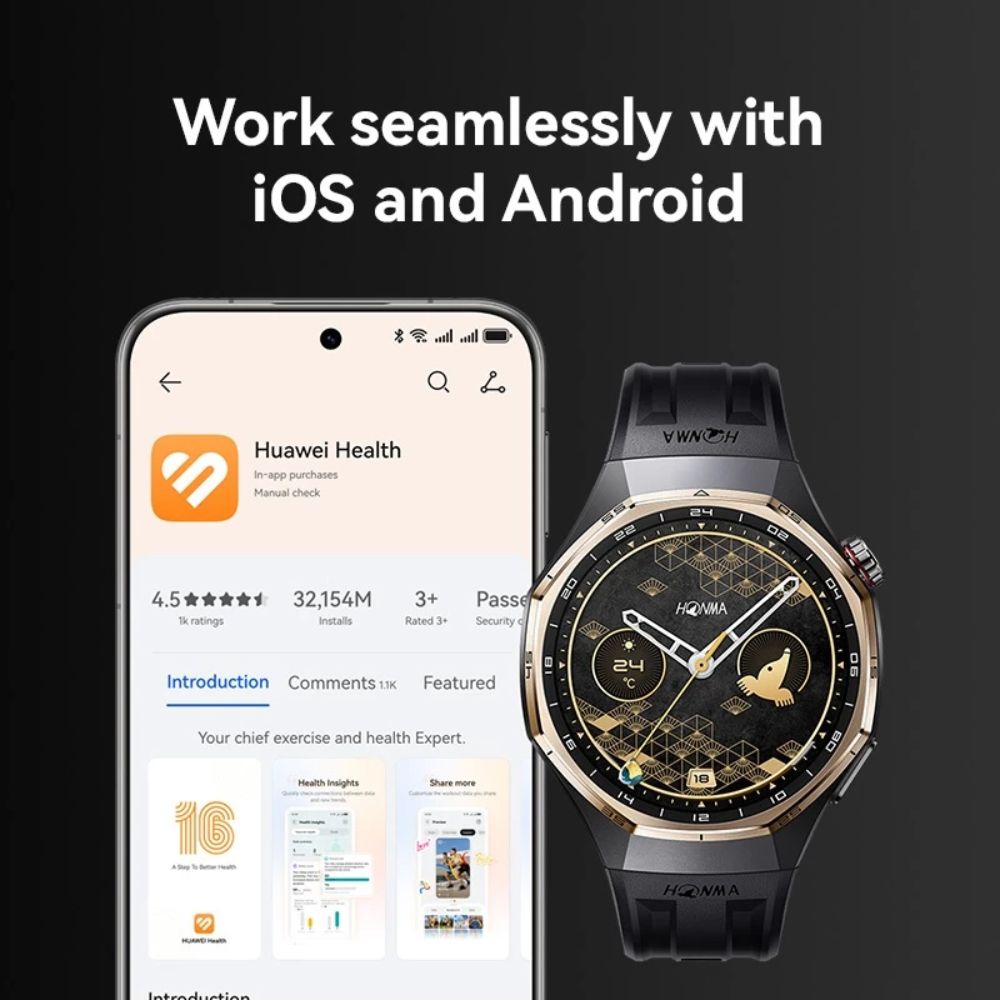 Honma x HUAWEI WATCH GT 6 Pro