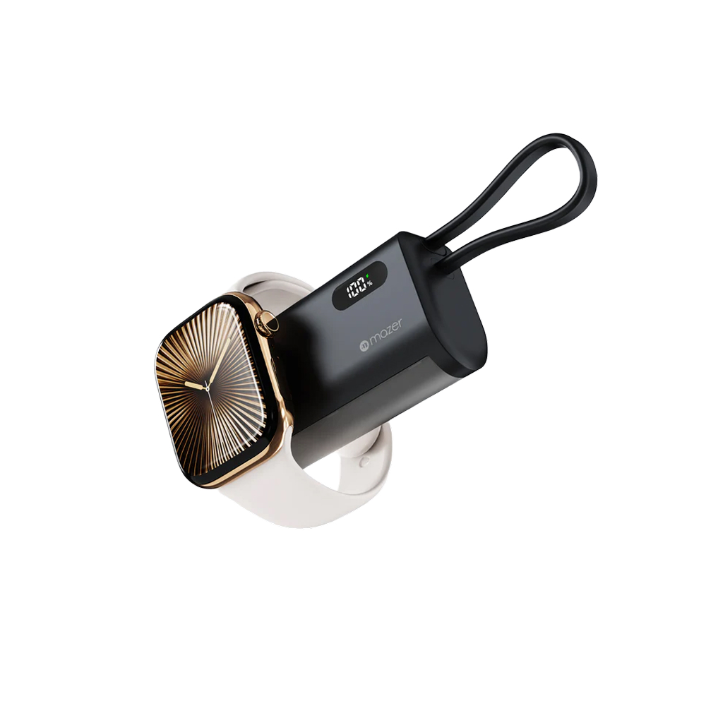 Mazer PowerCharge Pocket 2 CCC Power Bank with Built-in Cable