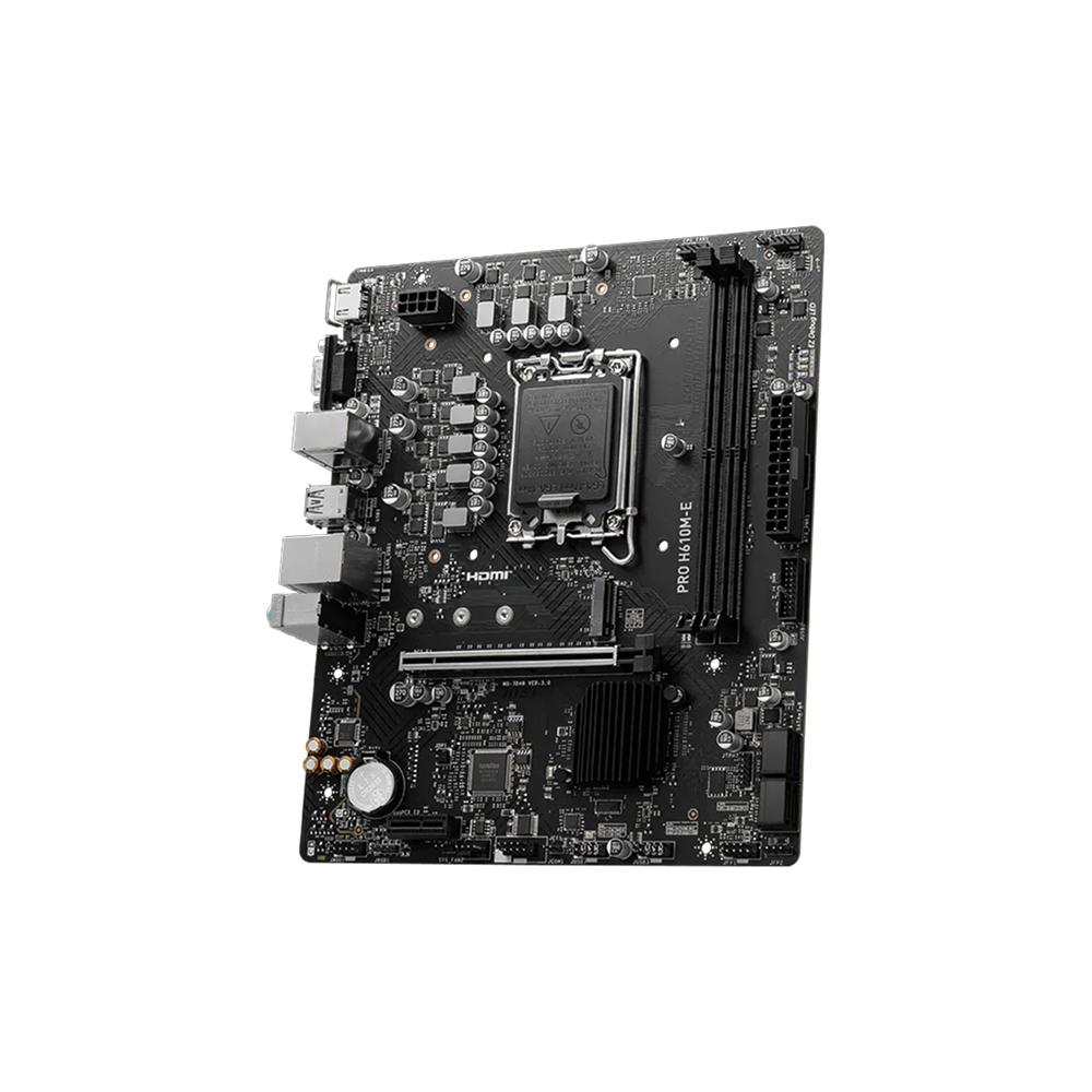 MSI PRO H610M-E DDR5 mATX Motherboard