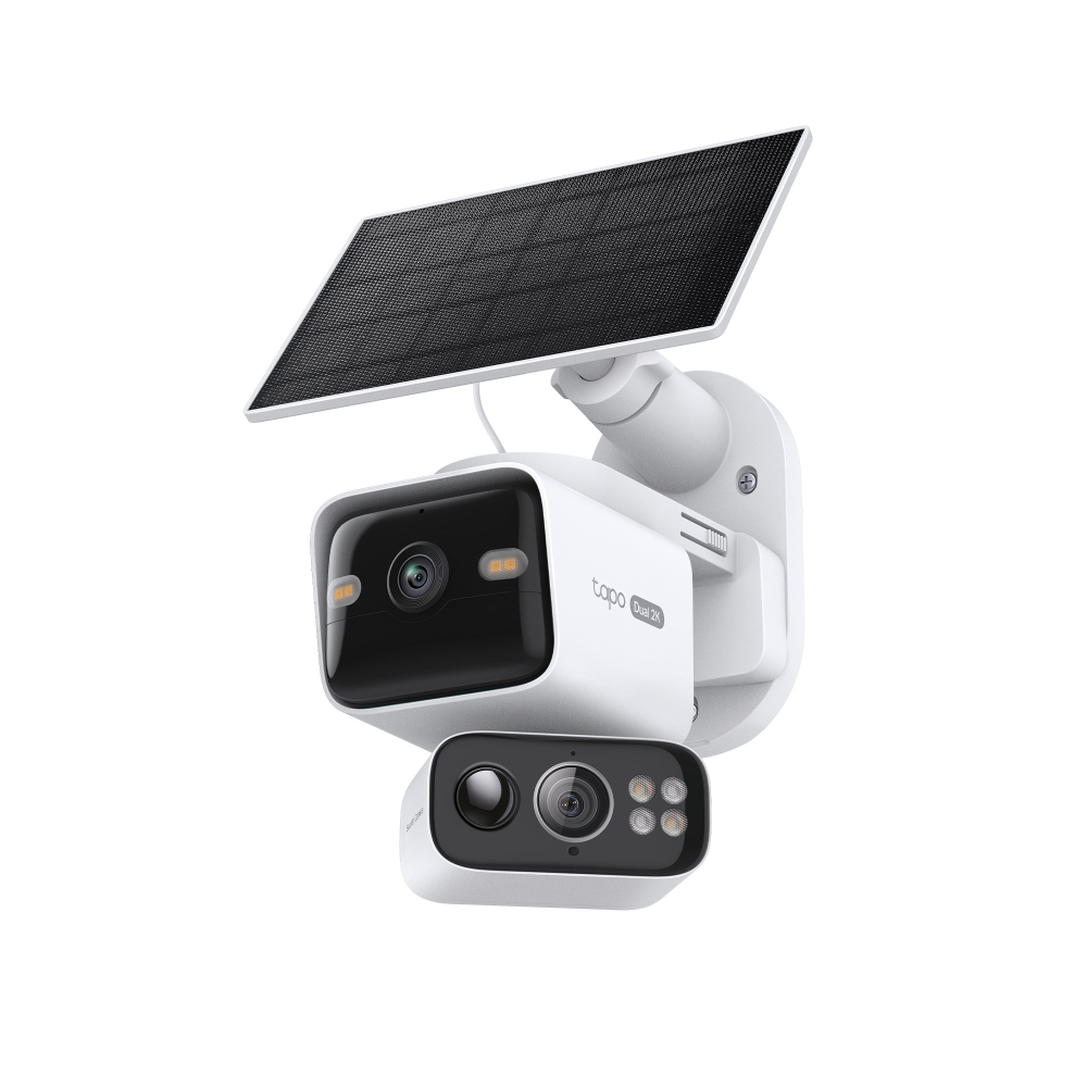 TP-Link Tapo C645D 2K 3MP+3MP Solar-Powered Dual-Lens Pan/Tilt Security Camera