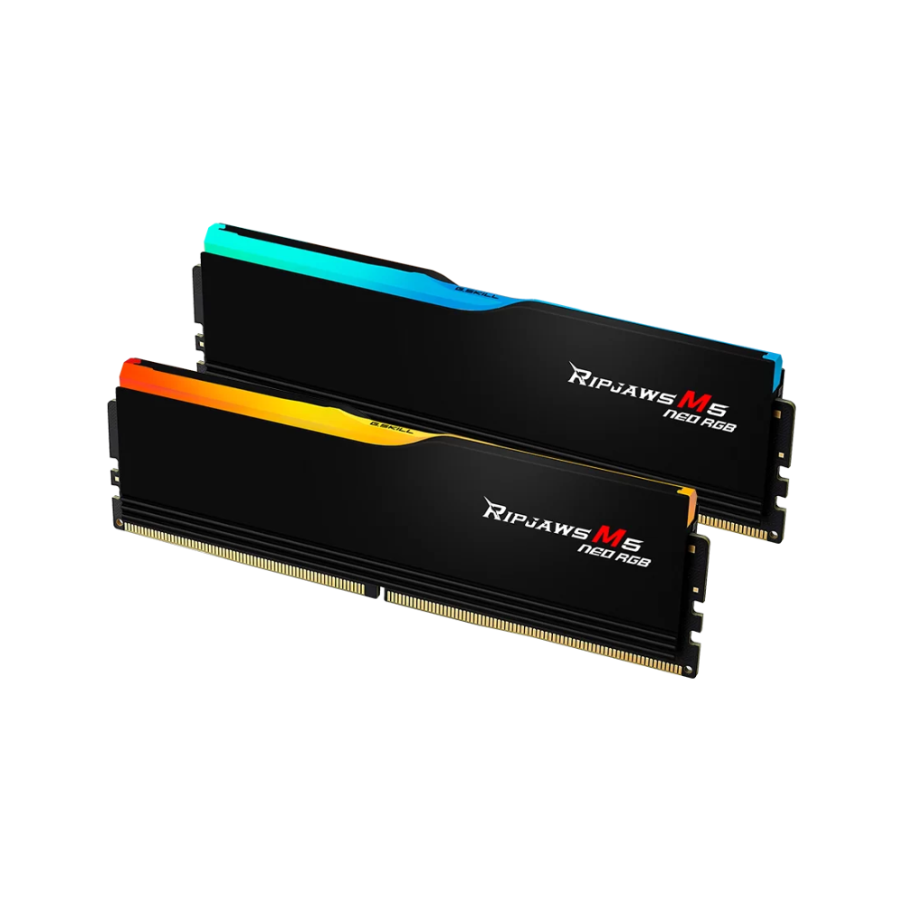 G-Skill Ripjaws M5 NEO RGB DDR5 Ram Desktop | 32GB DDR5 (Kit Of 2) 6000MT/s C28-36-36-96