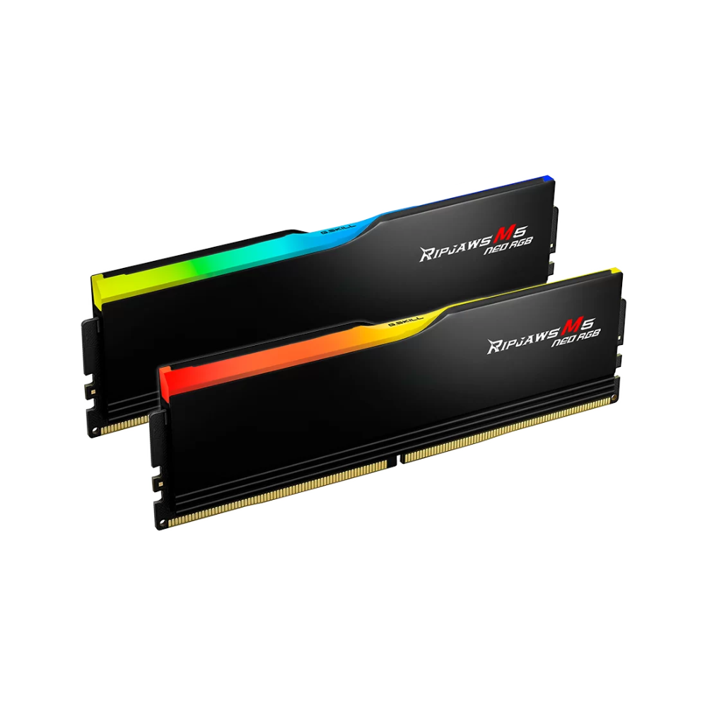 G-Skill Ripjaws M5 NEO RGB DDR5 Ram Desktop | 32GB DDR5 (Kit Of 2) 6000MT/s C28-36-36-96