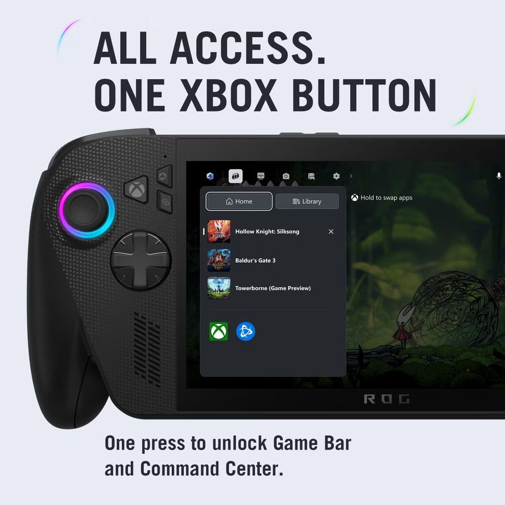 Asus ROG Xbox Ally X RC73X-ANH008W Window Gaming Console | AMD Ryzen Z2 Extreme