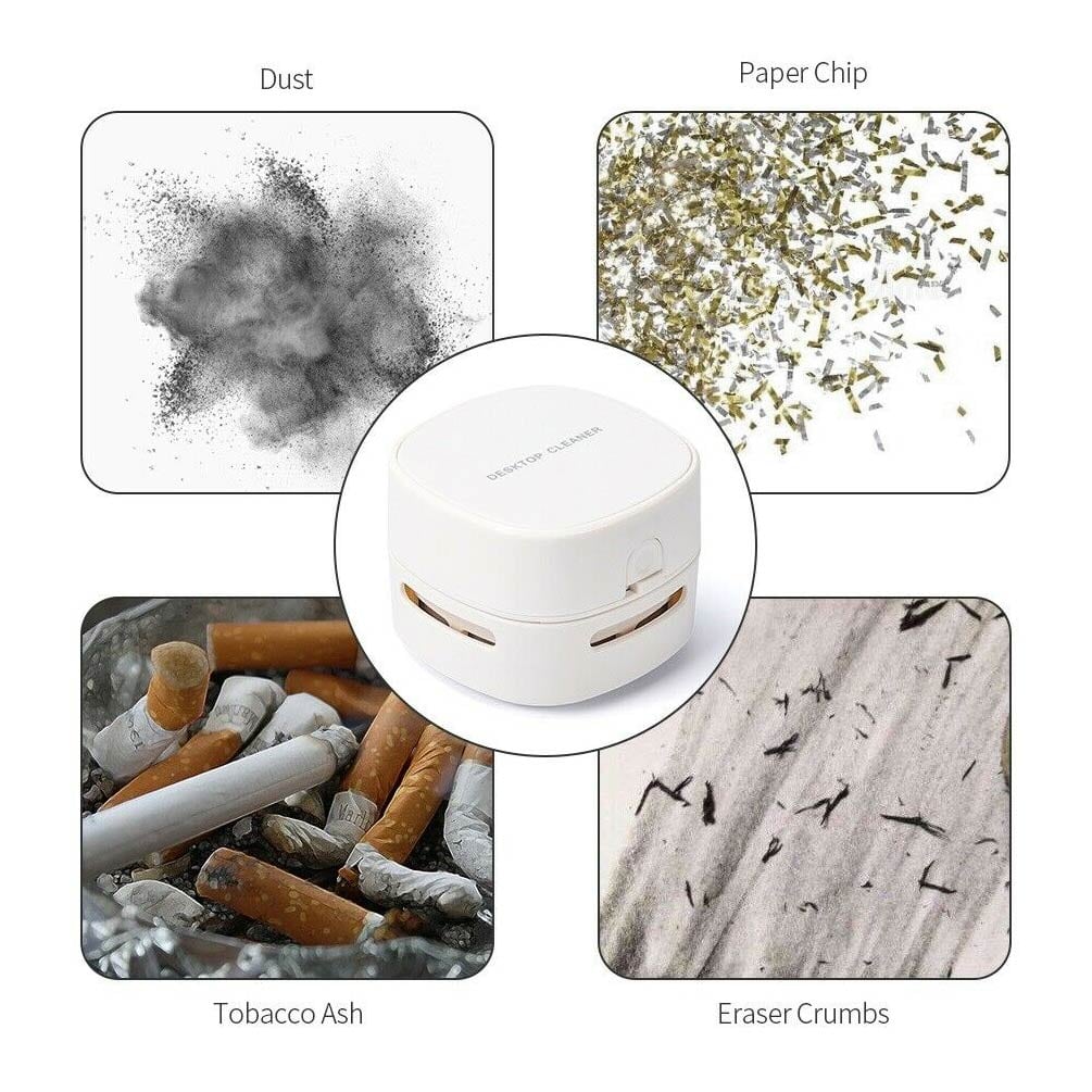 Uleete Portable Hurricane Suction Car Vacuum 4000Pa / Desktop Portable Mini Vacuum Cleaner
