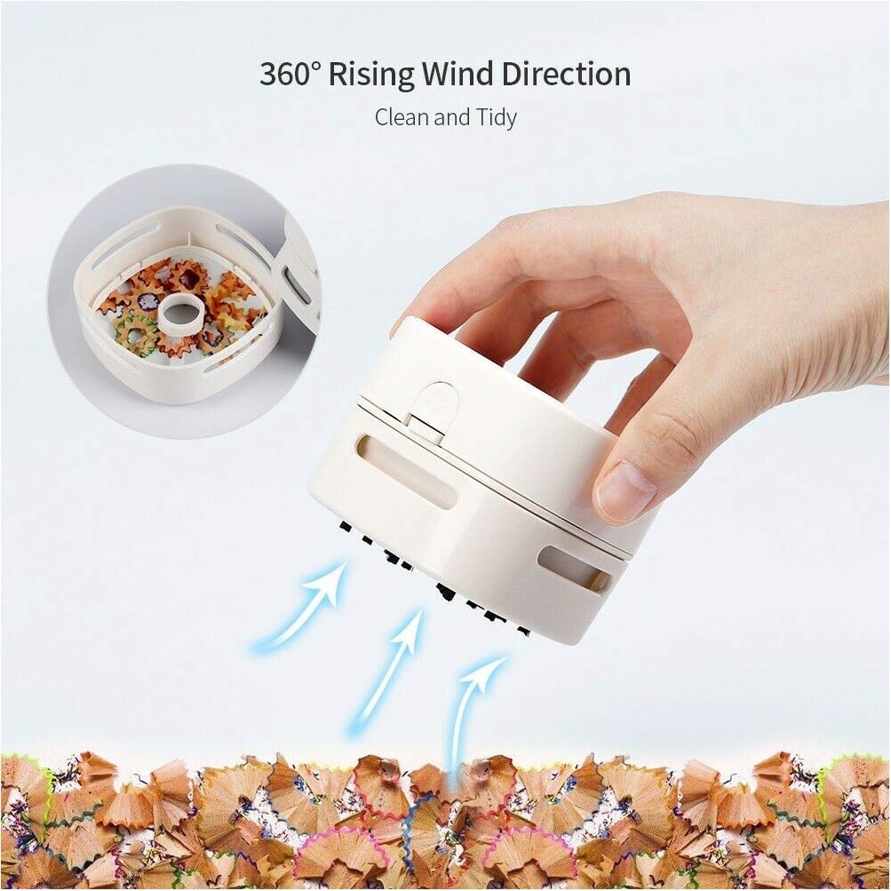 Uleete Portable Hurricane Suction Car Vacuum 4000Pa / Desktop Portable Mini Vacuum Cleaner