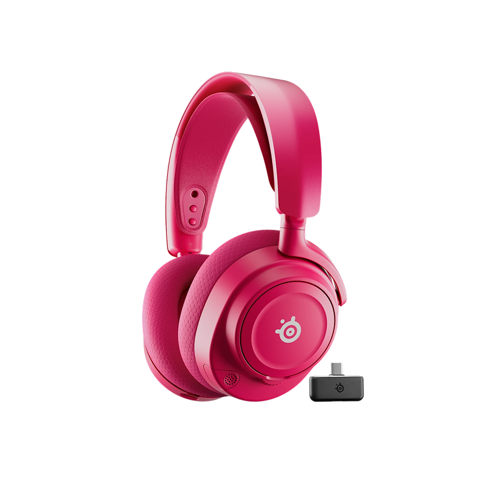 SteelSeries Arctis Nova 7 Wireless Gen 2 Surround Sound Gaming Headset - Black/Magenta