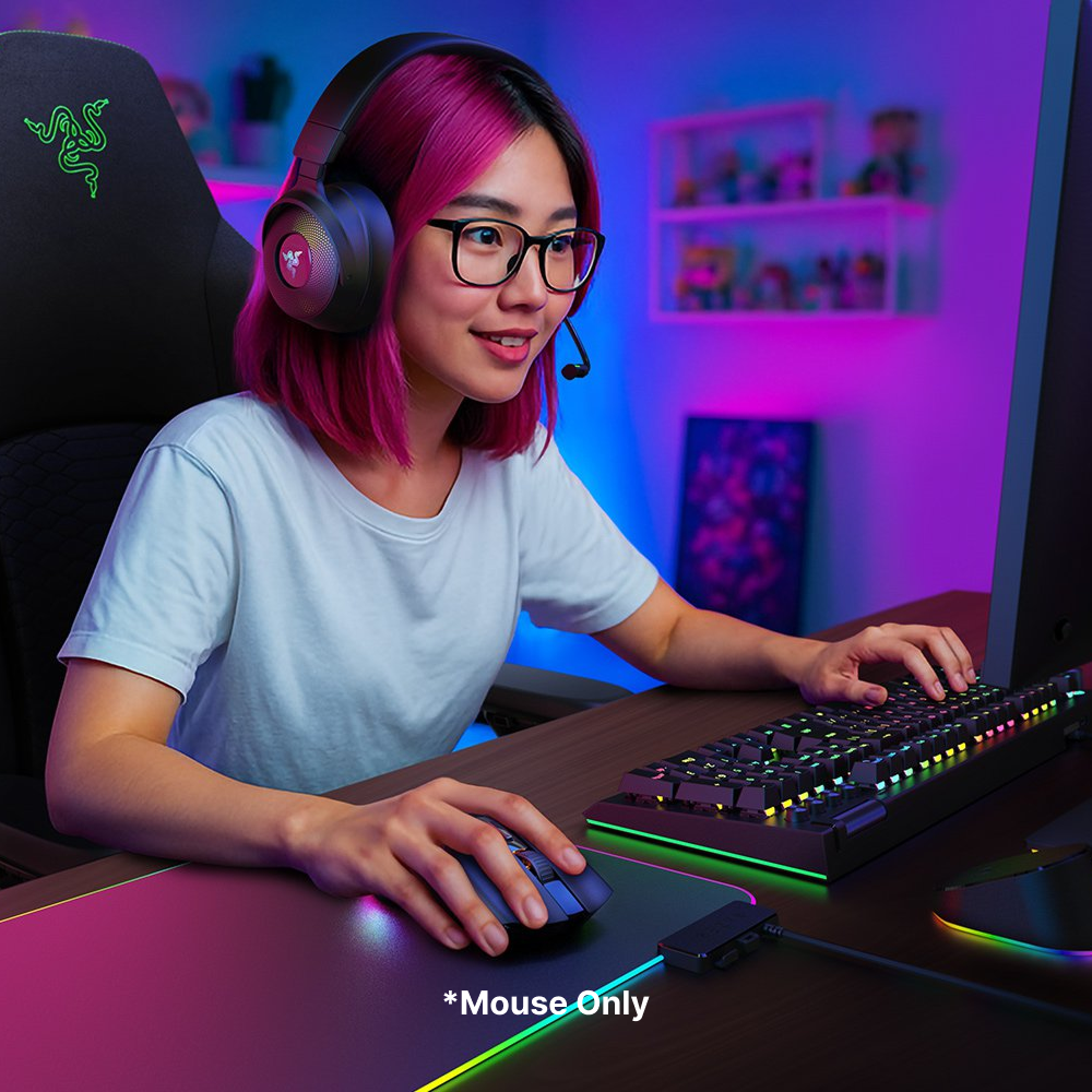 Razer Cobra HyperSpeed Lightweight Customizable Wireless Gaming Mouse with Razer Chroma&trade; RGB