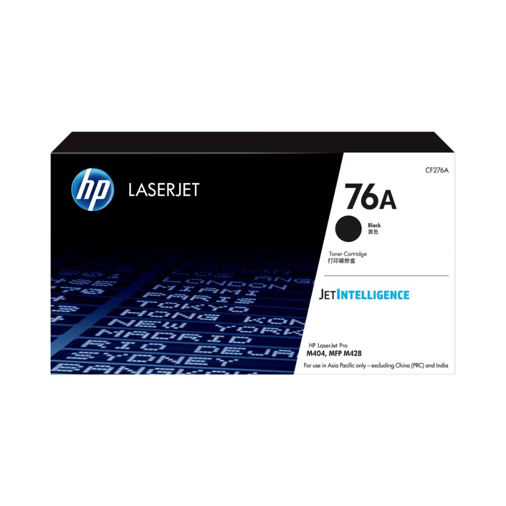 HP 76A Black Original LaserJet Toner Cartridge