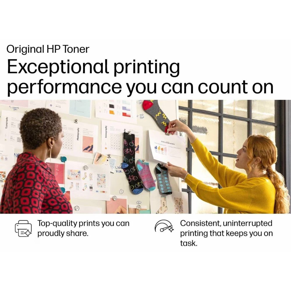 HP 76A Black Original LaserJet Toner Cartridge