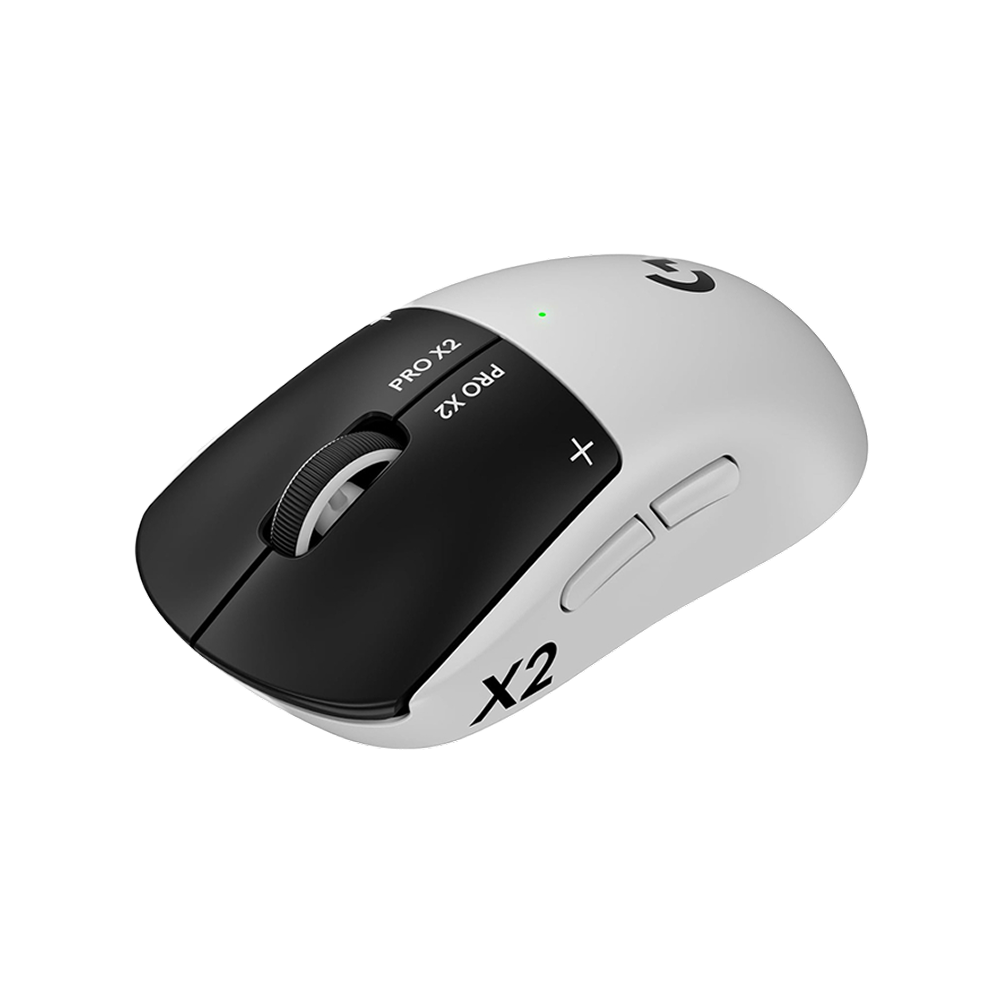 Logitech PRO X2 SUPERSTRIKE Lightspeed Wireless Gaming Mouse Lunar Eclipse - Ultra Lightweight