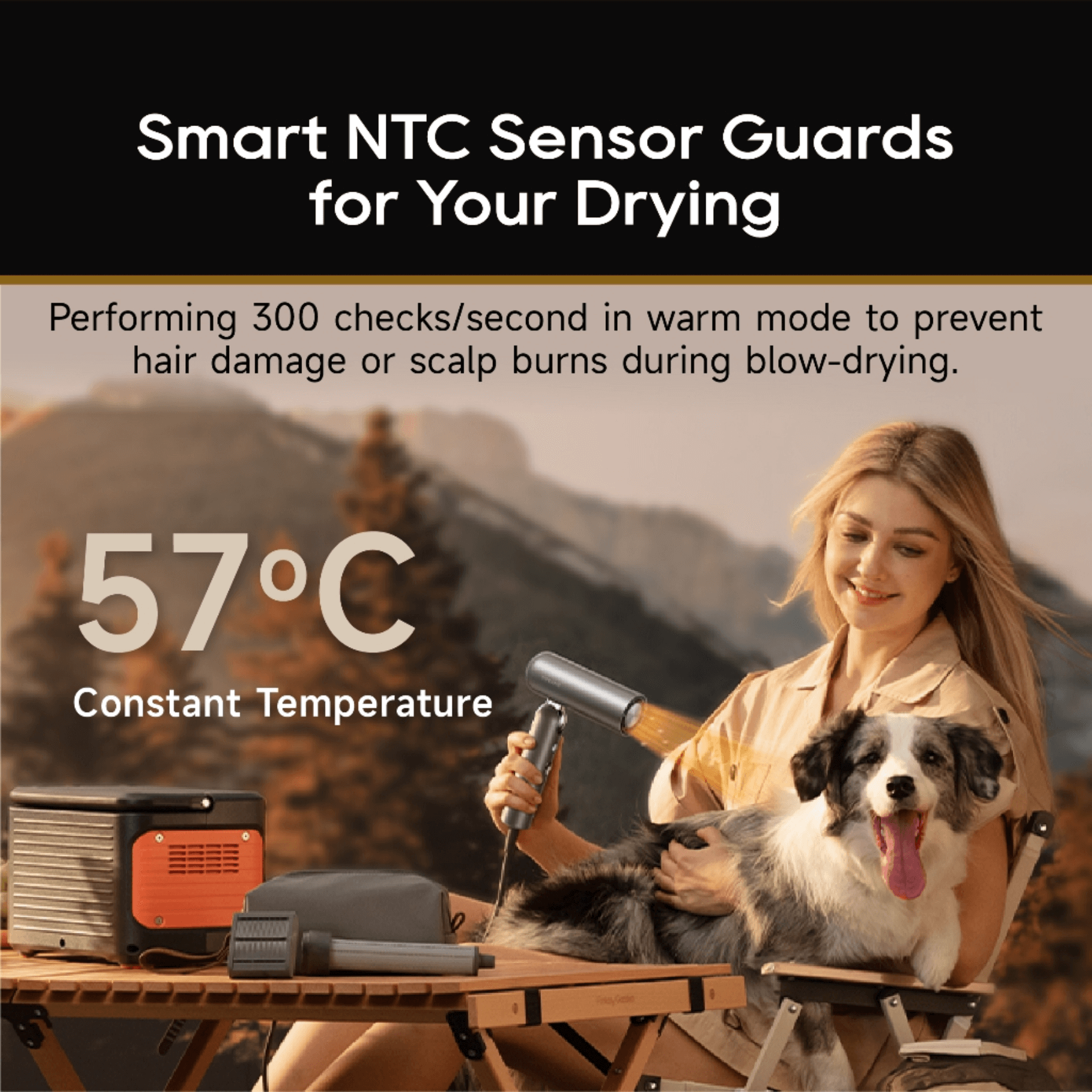 Dreame Pocket Uni Hair Dryer Space Gray