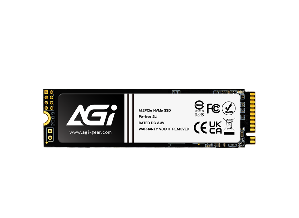 AGI AI298 M.2 2280 PCIe NVMe Gen3 SSD | 1TB