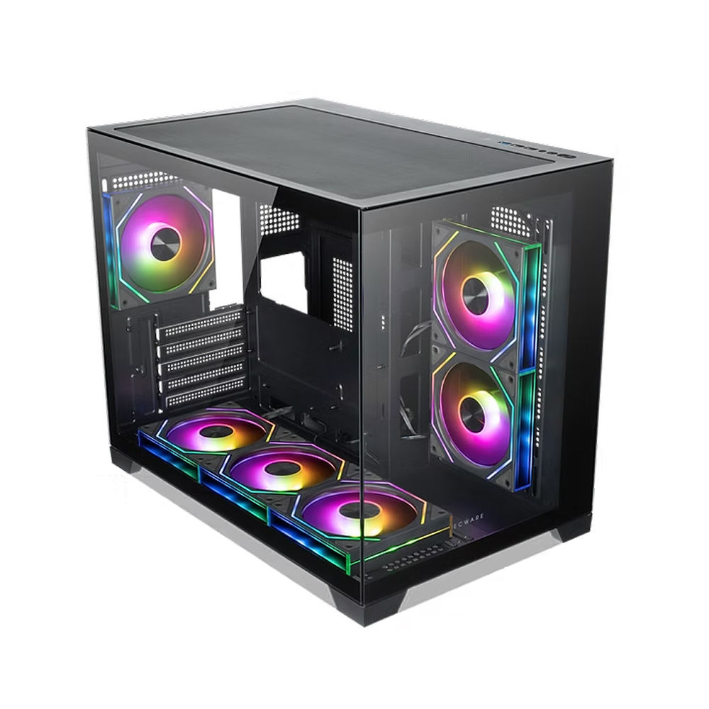 Tecware VXN+ Dual Chamber TG ARGB mATX Casing