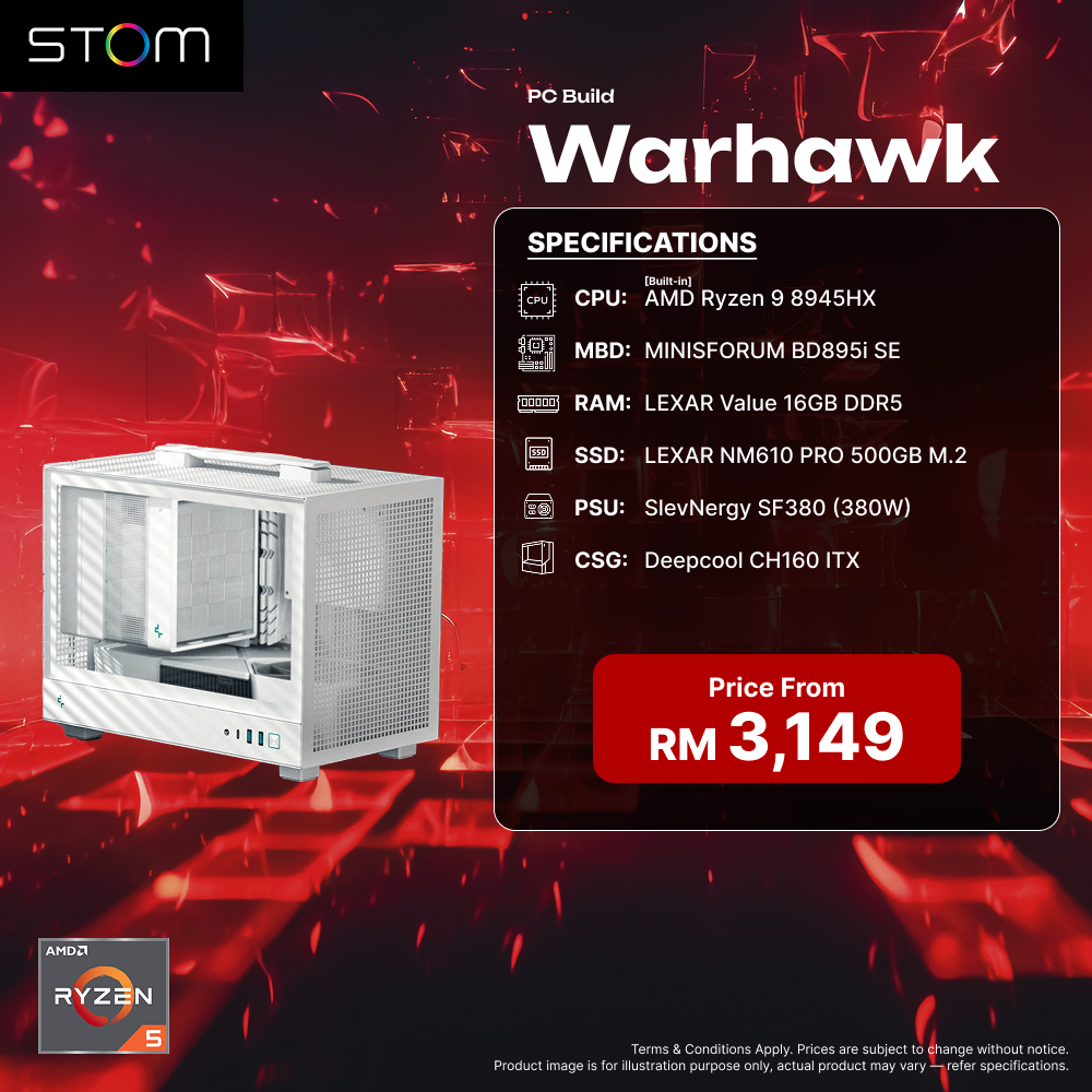 STOM PC Build Package - Warhawk