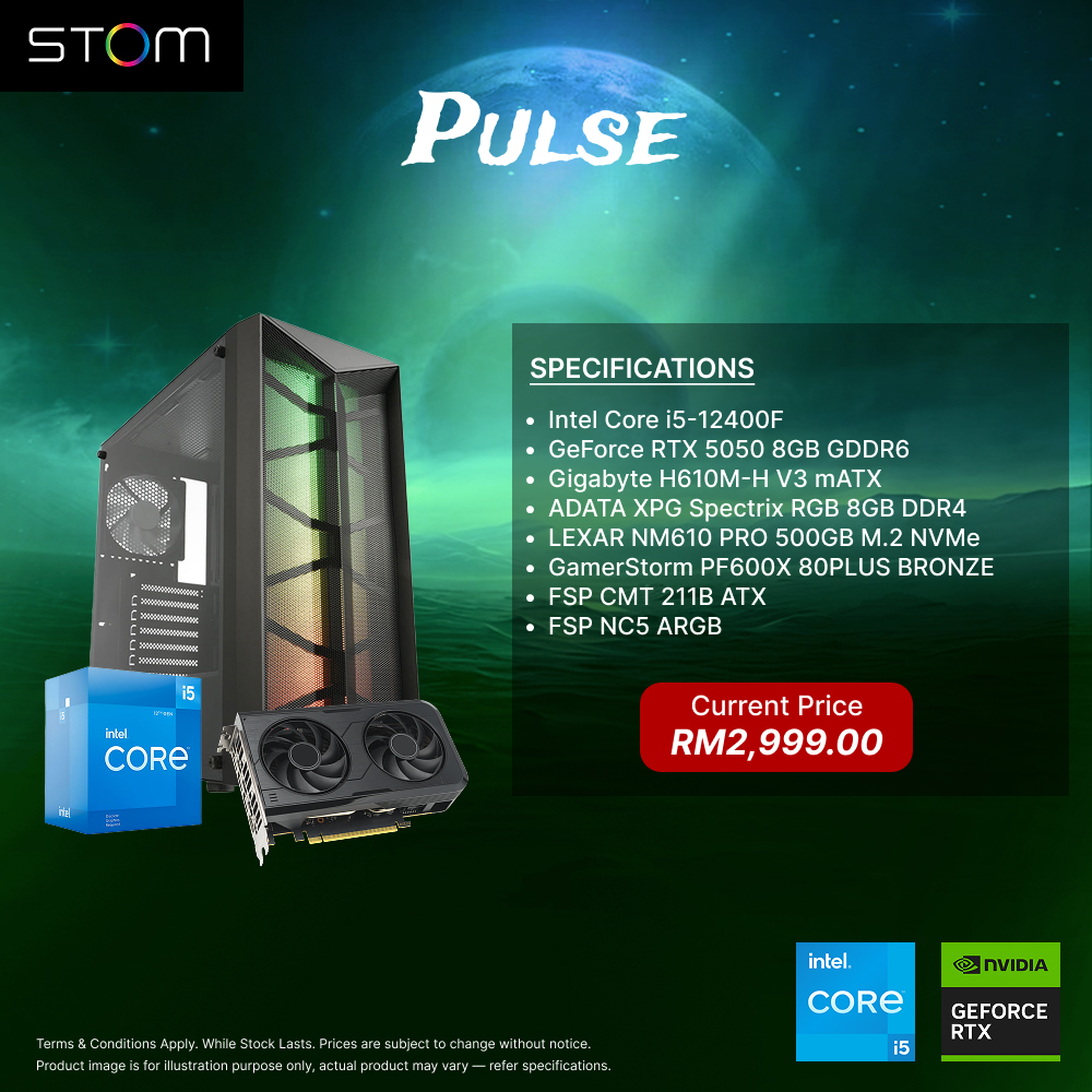 STOM PC Build Package - Pulse
