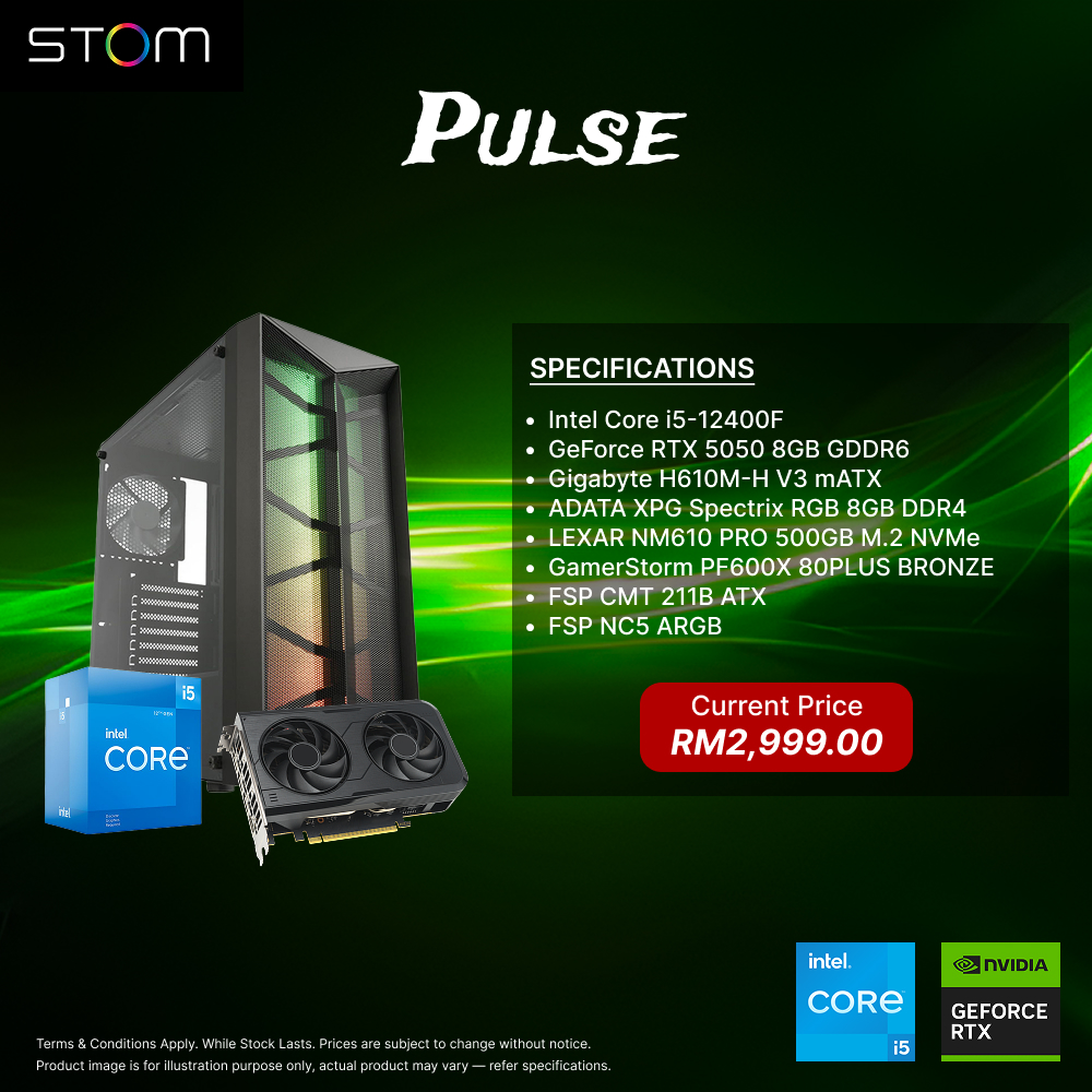 STOM PC Build Package - Pulse