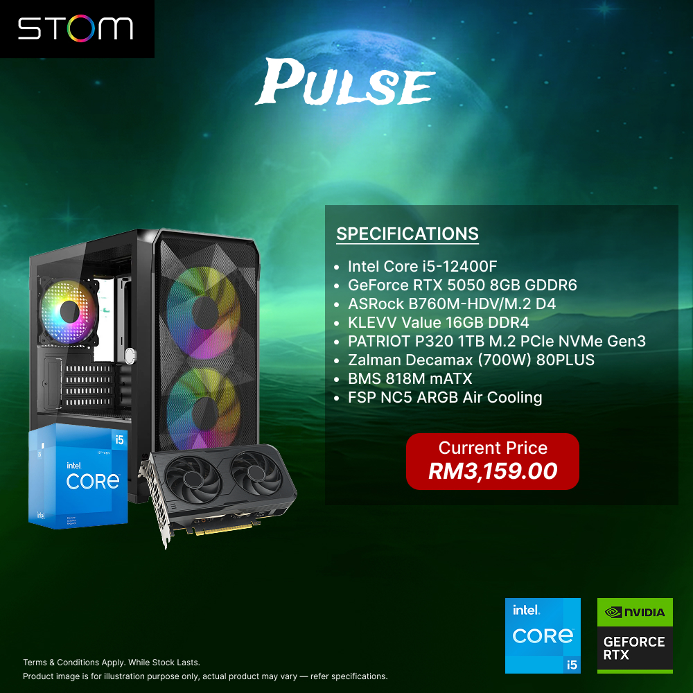STOM PC Build Package - Pulse