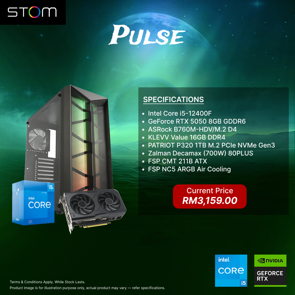 STOM PC Build Package - Pulse