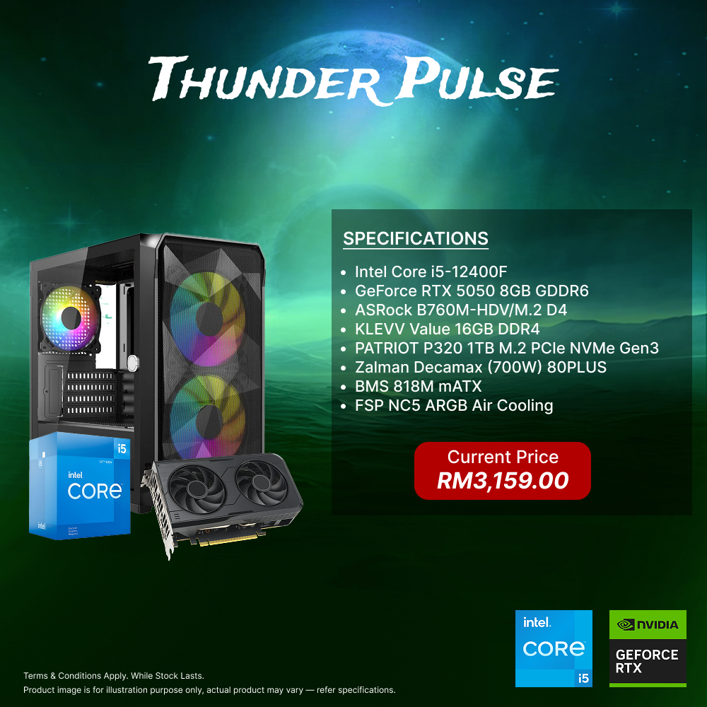 Thunder Pulse - PC Build Package