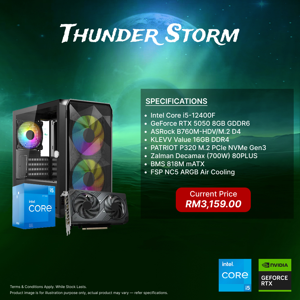 Thunder Storm - PC Build Package