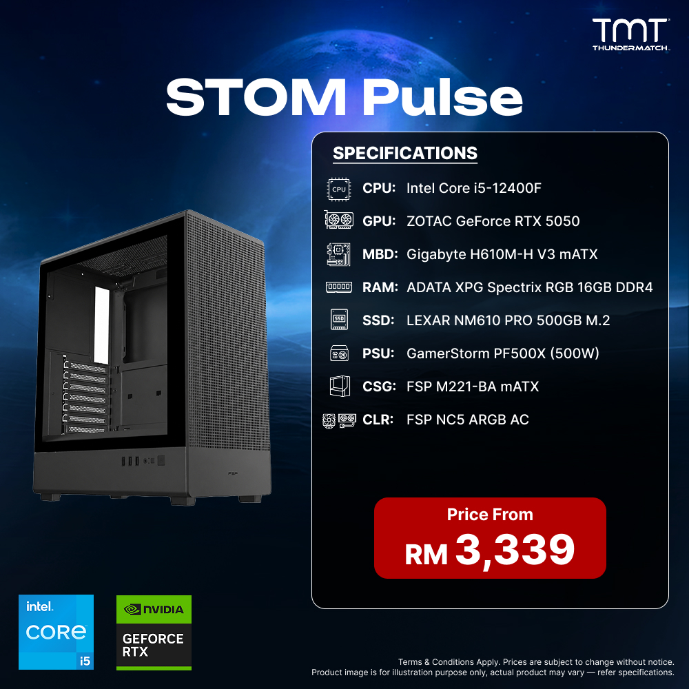 STOM PC Build Package - Pulse