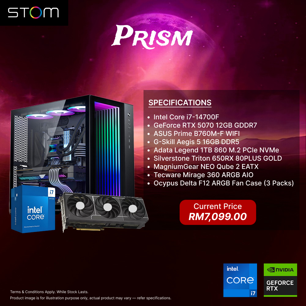STOM PC Build Package - Prism