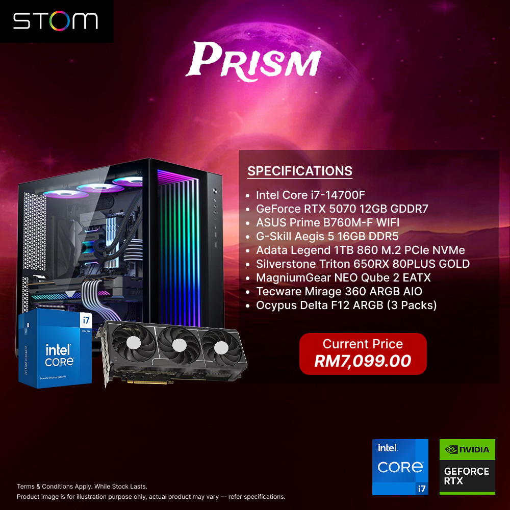 STOM PC Build Package - Prism