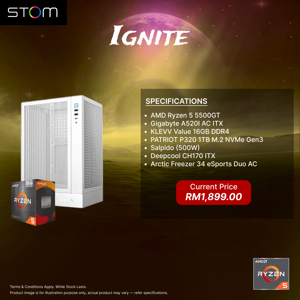 STOM PC Build Package - Ignite