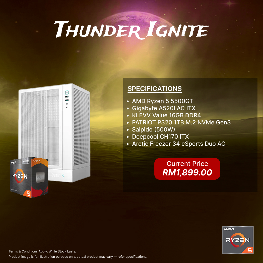 Thunder Ignite - PC Build Package