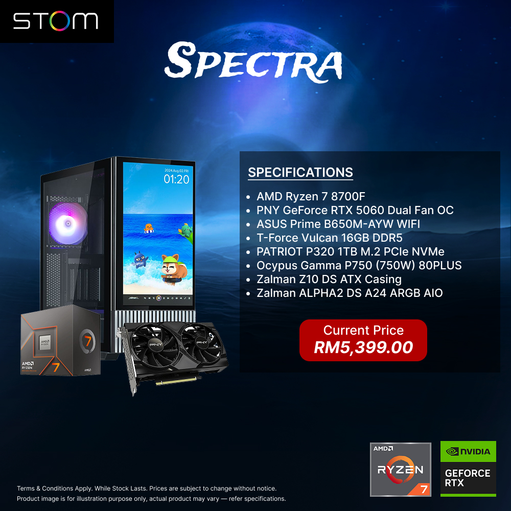 STOM PC Build Package - Spectra