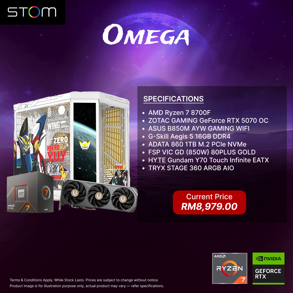 STOM PC Build Package - Omega