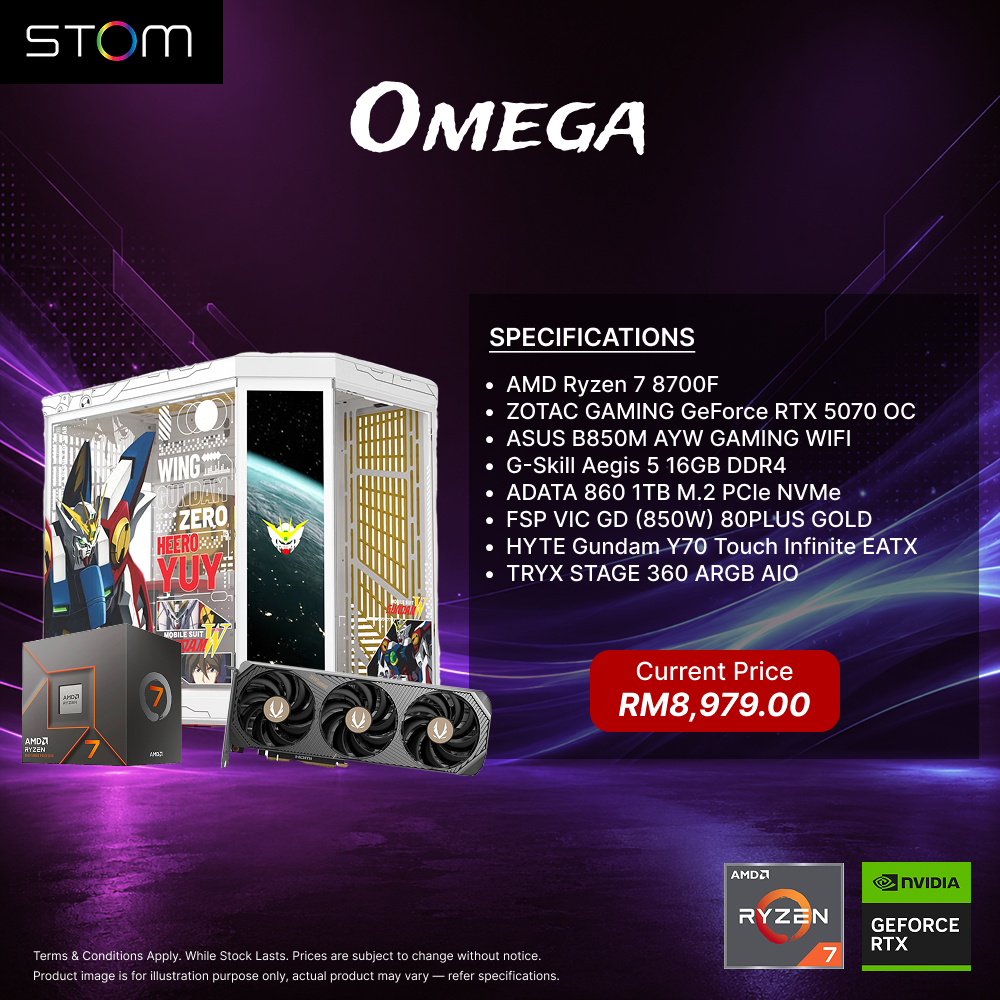 STOM PC Build Package - Omega