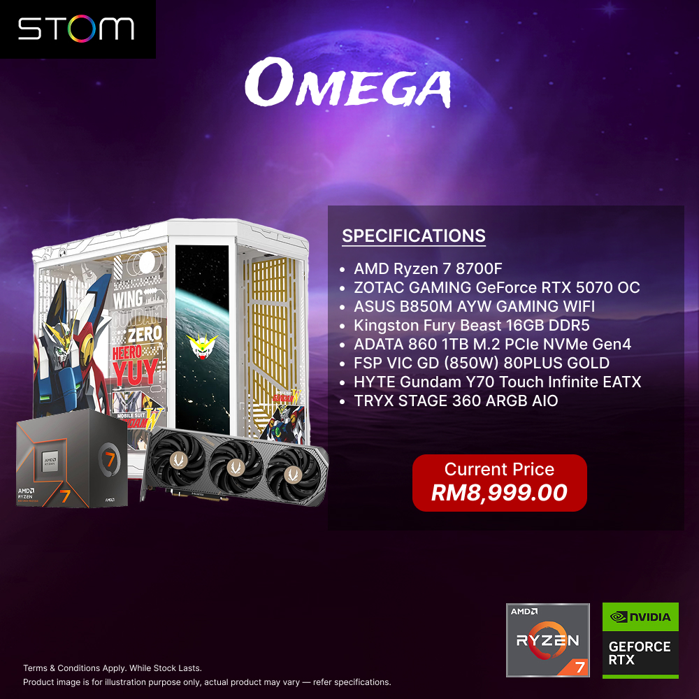 STOM PC Build Package - Omega