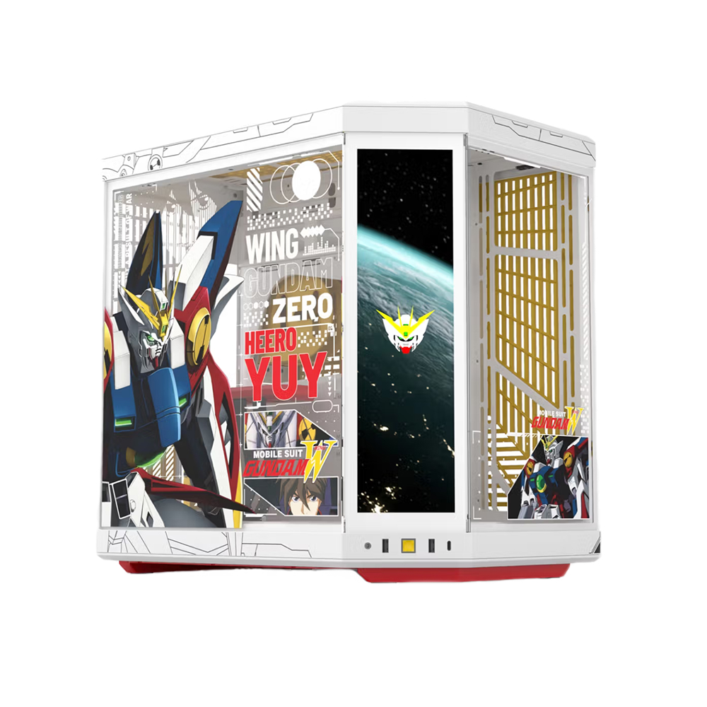 HYTE Gundam Wing Y70 Touch Infinite Dual Chamber EATX Casing