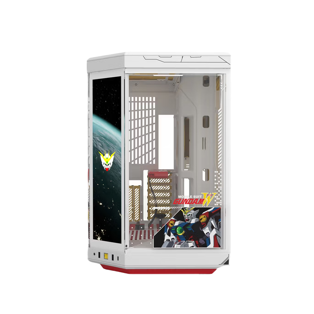 HYTE Gundam Wing Y70 Touch Infinite Dual Chamber EATX Casing