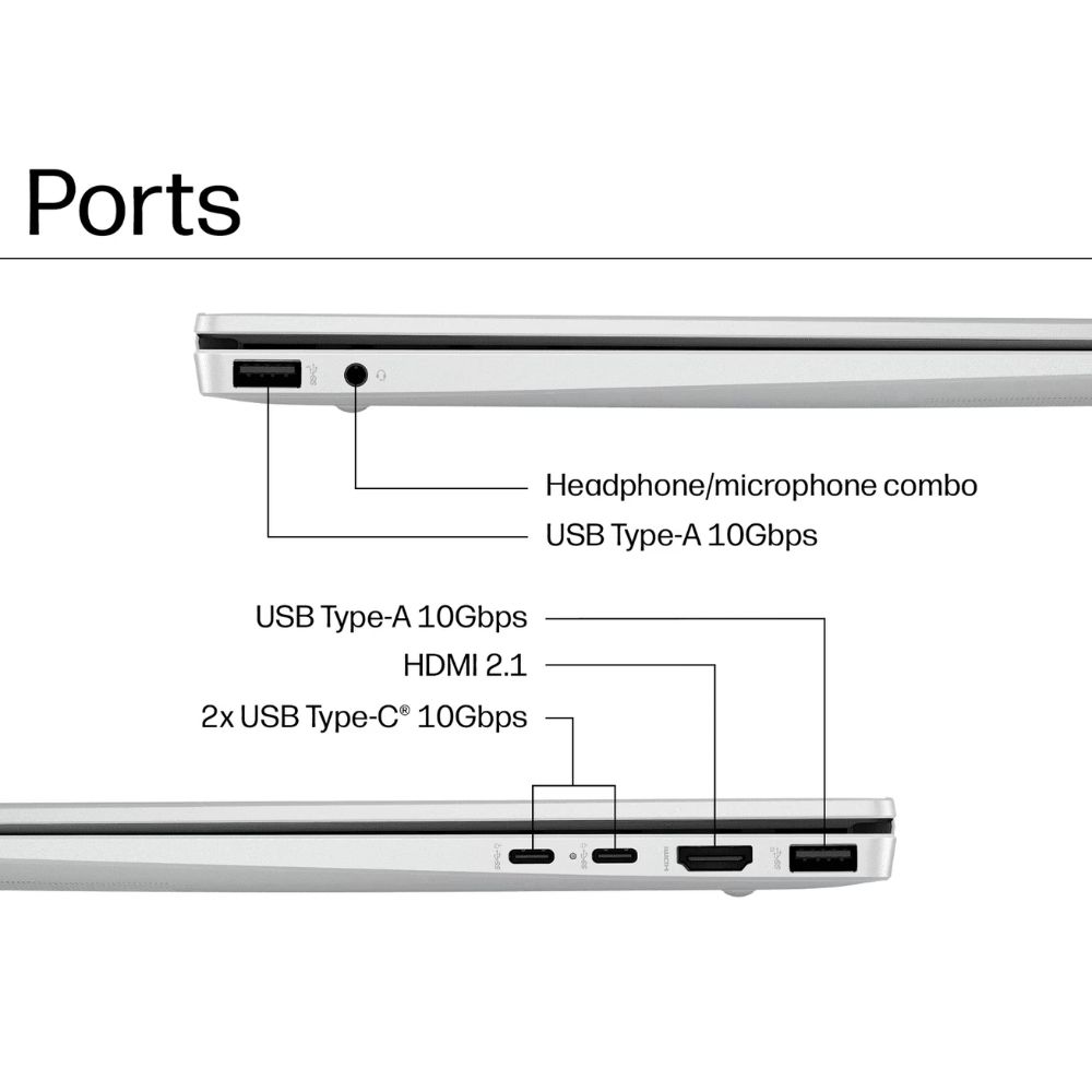 HP Omnibook 7 Aero 13-bg1032AU/bg1033AU AI Laptop | AMD Ryzen AI 5 340