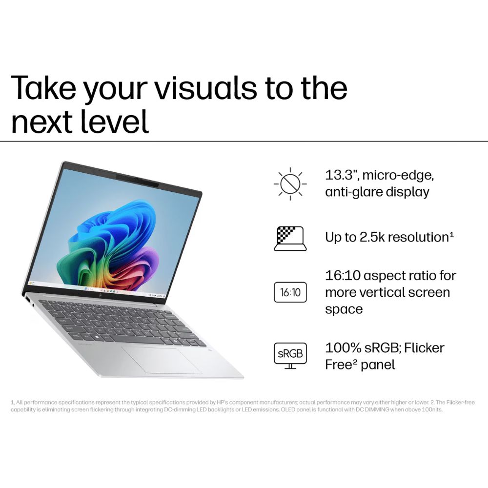 HP Omnibook 7 Aero 13-bg1032AU/bg1033AU AI Laptop | AMD Ryzen AI 5 340