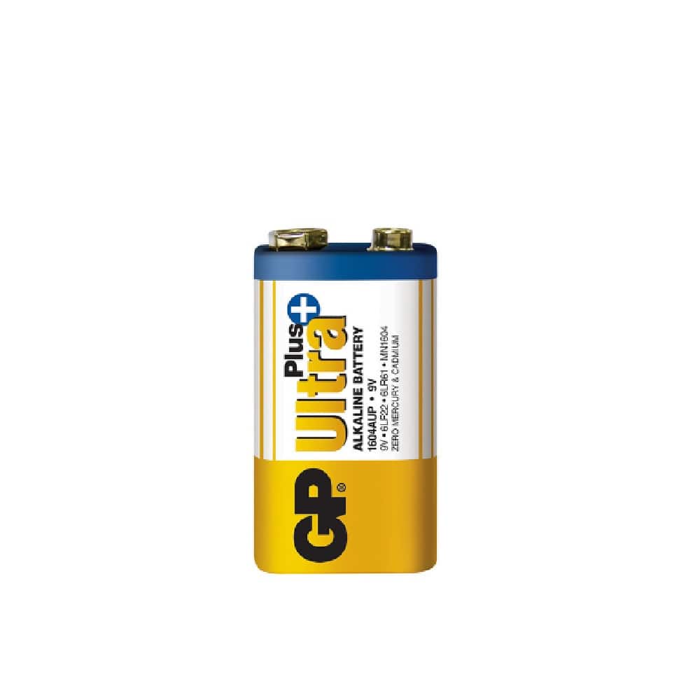 GP Battery Ultra Plus+ Alkaline 9V (1 Pc/Pack)