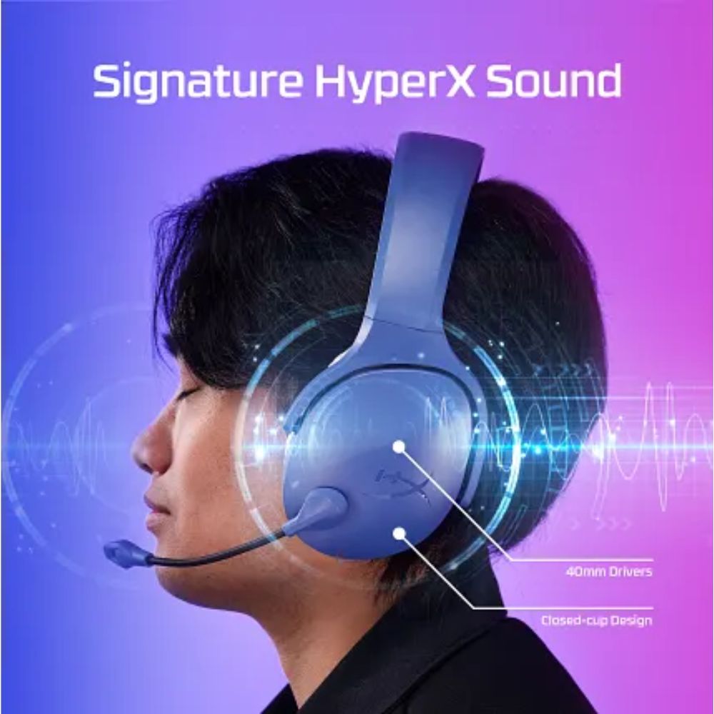 HyperX Cloud Jet Wireless Gaming Headset Black/Blue