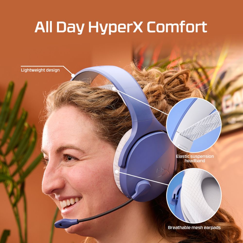 HyperX Cloud Jet Wireless Gaming Headset Black/Blue