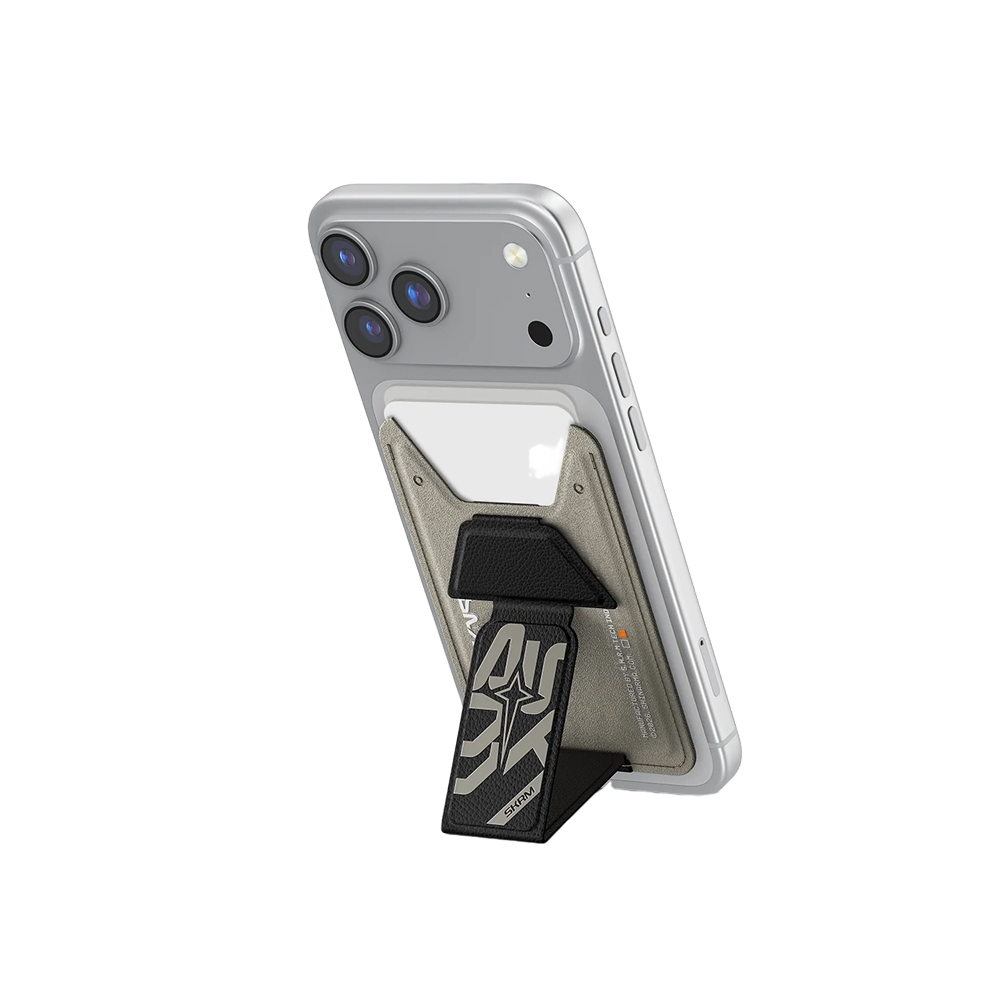 SKINARMA AEGIS Magnetic Card Holder with Kick Stand