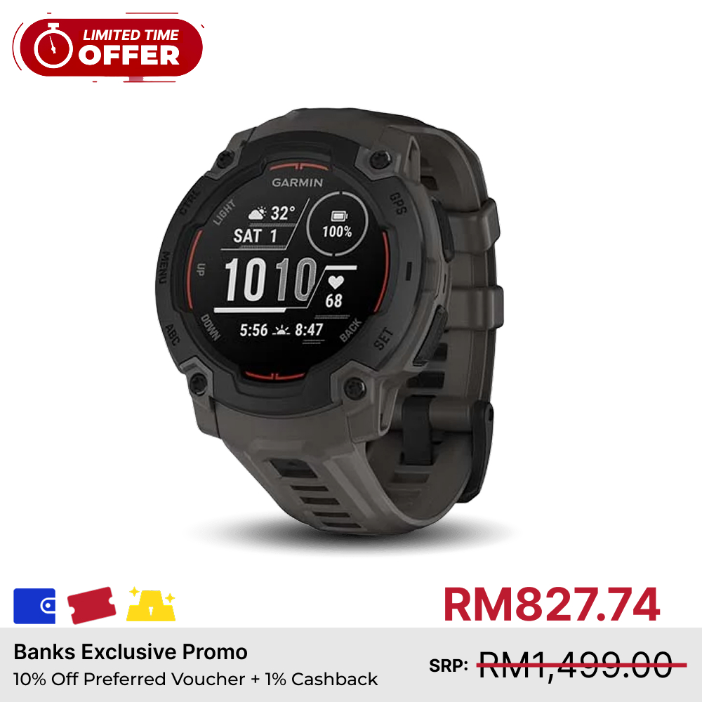 Garmin Instinct E Rugged Outdoor GPS Smartwatch