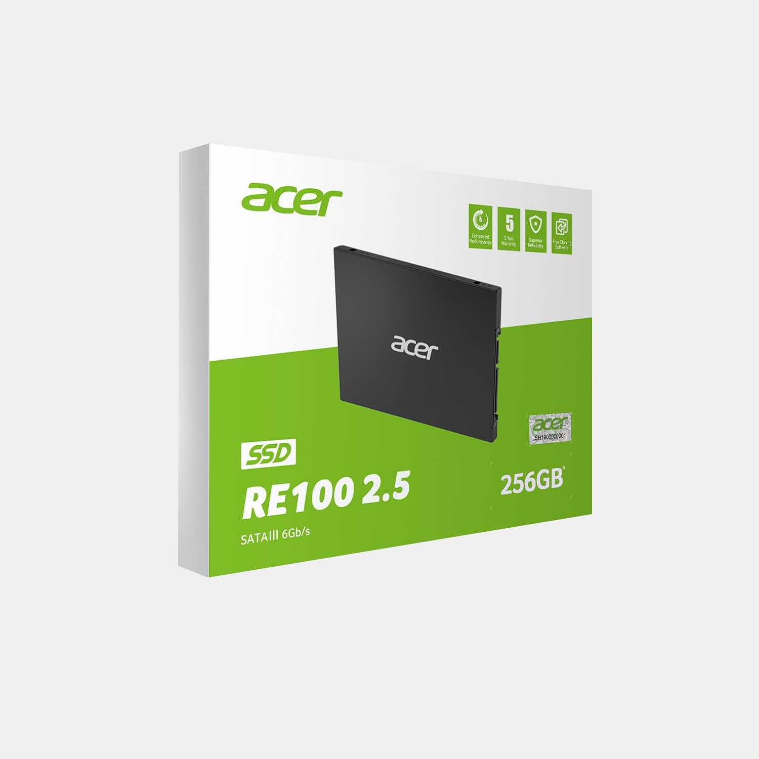 ACER 2.5" SATA3 RE100 Internal SSD | 256GB