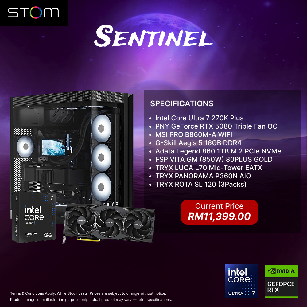 STOM PC Build Package - Sentinel