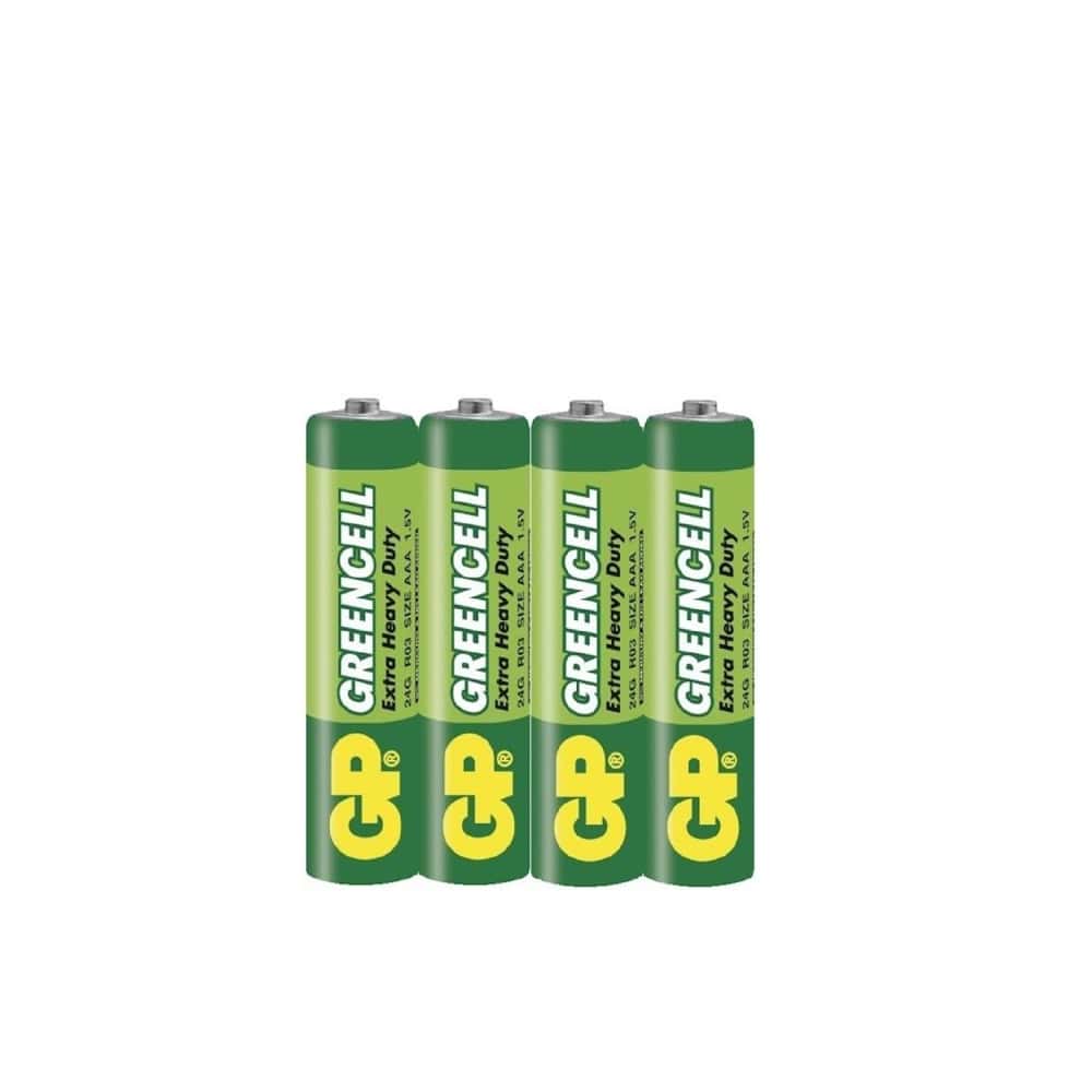 GP Green Cell 4S AAA Extra Heavy Duty Battery