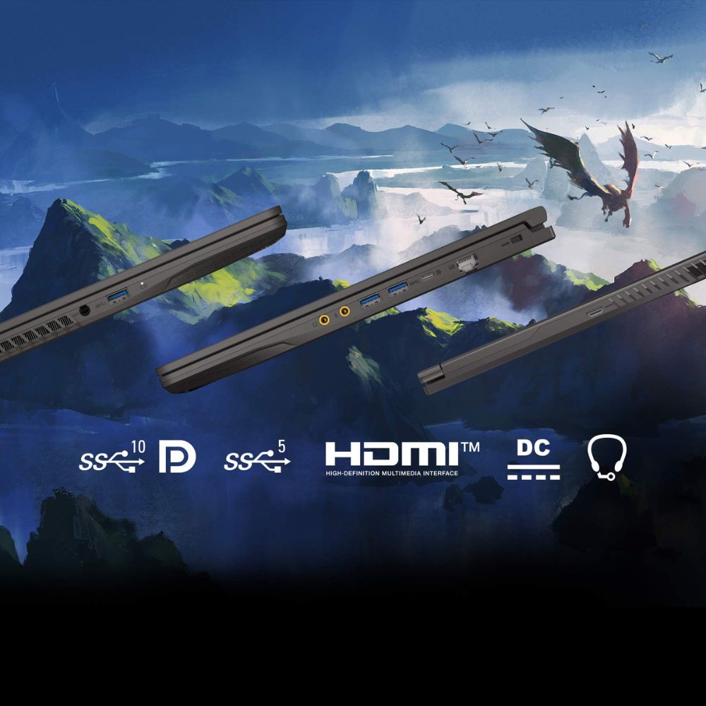 MSI Thin 15 B13UC-3456MY/3439MY Gaming Laptop | GeForce RTX3050 | Intel Core i5-13420H/i7-13620H