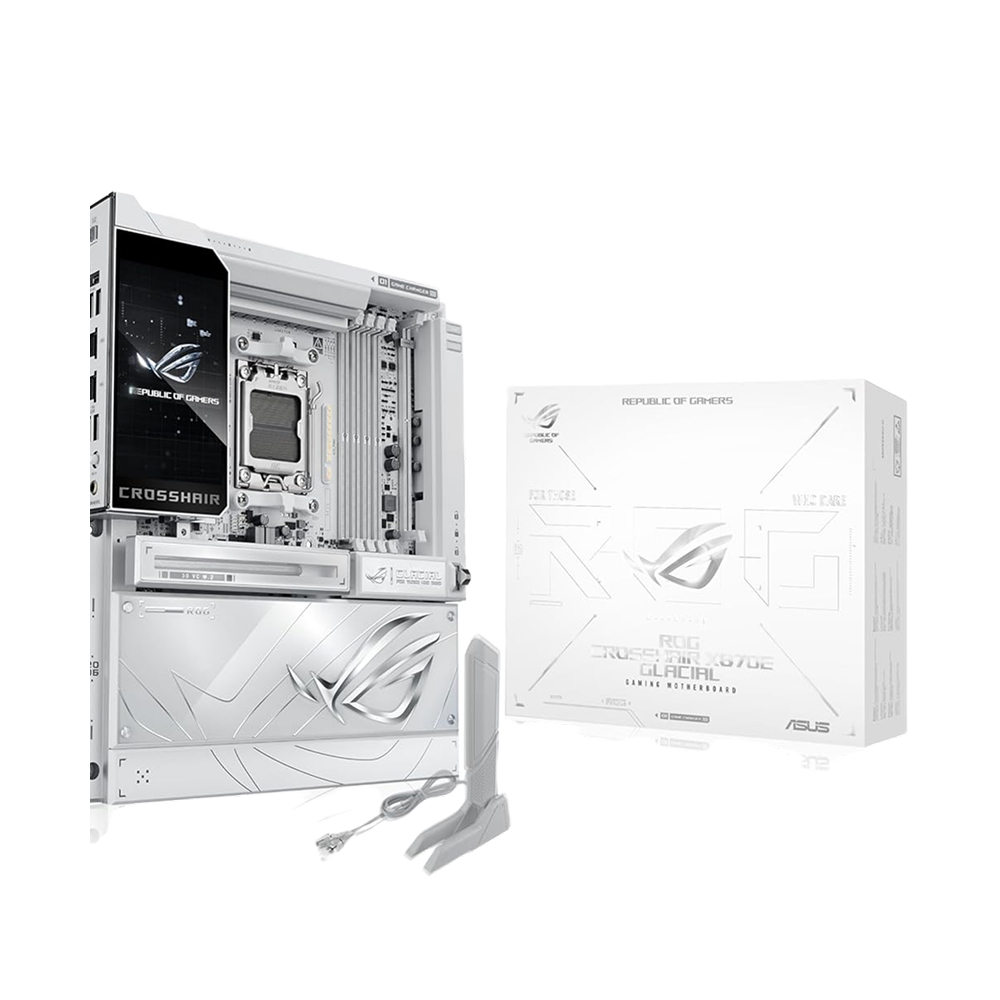 ASUS ROG Crosshair X870E GLACIAL ATX Motherboard