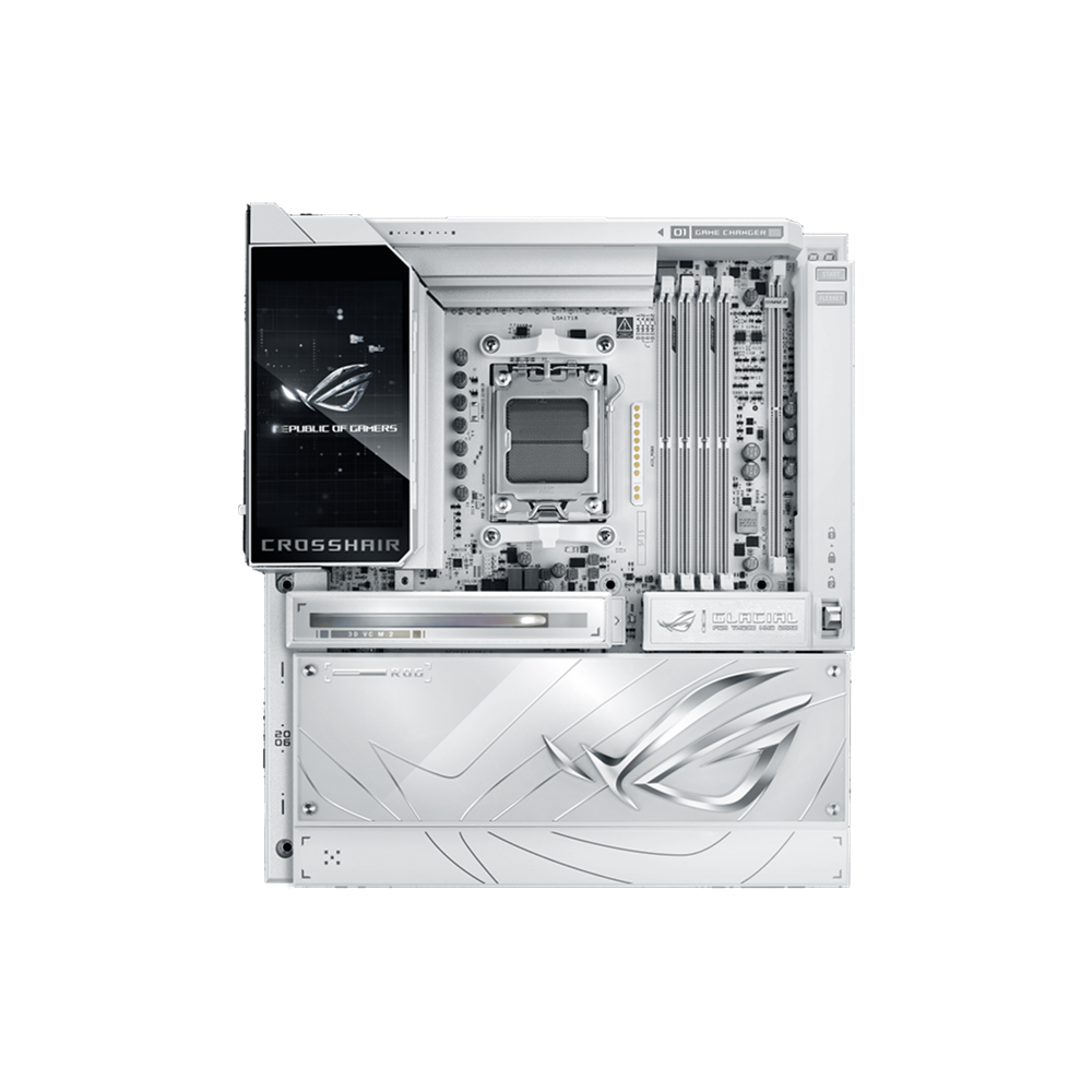 ASUS ROG Crosshair X870E GLACIAL ATX Motherboard